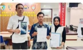 Viral di Medsos dan Merusak Nama Baik, Warga Kelurahan Kertapati Kecamatan Kertapati Kota Palembang Lapor Polisi