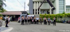 Satgas 2 Preventif Ops Lilin Rinjani 2025 Intensifkan Patroli Gereja di Mataram, Pastikan Ibadah Natal Aman dan Kondusif