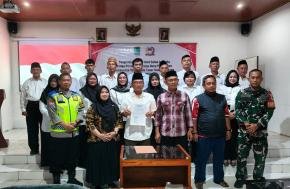 Bhabinkamtibmas Desa Purwadana Hadiri Pengundian Nomor Urut dan Penetapan Calon Anggota BPD