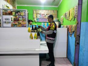 Polisi polsek Tempuran tingkatkan Giat Cipta Kondisi KRYD dengan sasaran Minuman Keras di Wilayah Hukum Polsek Tempuran