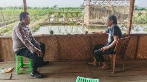 Bhabinkamtibmas Polsek Telagasari Himbau Warga Tetap Waspada Ancaman TPPO