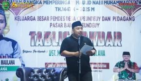 Bupati Reynaldy Didampingi Sekda Asep Nuroni Hadiri Peringatan Maulid Nabi Muhammad SAW 1447 H/2025 M, Bupati Subang Sampaikan Insfrastruktur & Layanan Gratis