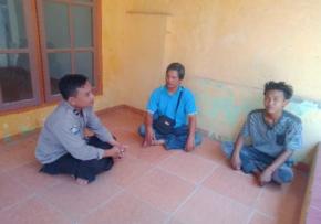 Bhabinkamtibmas Polsek Pedes Sambangi Masyarakat Wilayah Hukum Nya