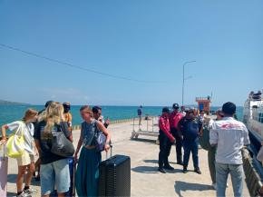 Patroli Wisata Polda NTB Perkuat Keamanan Wisatawan Menuju Gili Tramena