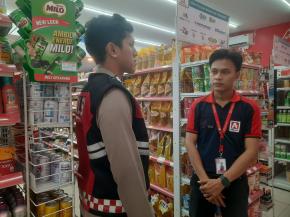 Antisipasi Gukamtibmas, Polsek Telagasari Gelar Patroli di Sekitar Pertokoan