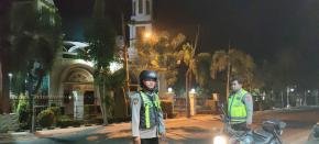 Gercep, Polsek Banyusari Gencar Melaksanakan Razia Sepeda Motor Berknalpot Brong