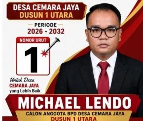 Dari Team Leader GOKAR ke Calon BPD, Michael Lendo Ingin Dekat dengan Aspirasi Warga