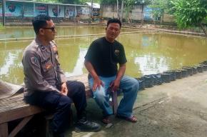 Bhabinkamtibmas Desa Medangasem Lakukan Sambang Warga Desa Binaan dan Himbauan Kamtibmas