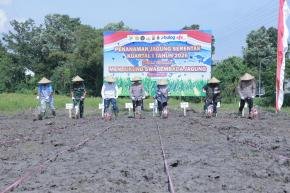 Kapolda NTB Ikut Tanam Raya Jagung di Praya, Dukung Swasembada Pangan 2026