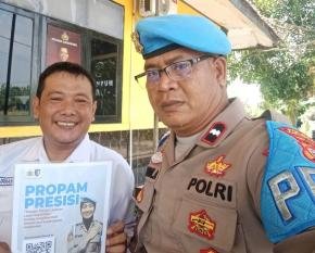 Tak Kenal Lelah Melaksanakan Sosialisasi QR Barcode ke Masyarakat Pengaduan Divisi Propam Polri Bidpropam Polda Jabar