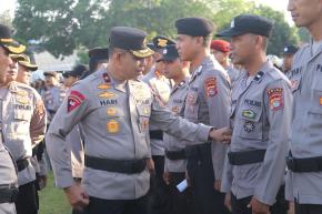 Wakapolda NTB: Apel Gelar Pasukan Jadi Momentum Perkuat Demokrasi dan Soliditas Polri