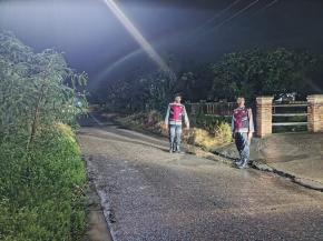 Anggota Polsek Batujaya laksanakan Patroli Prekat dalam rangka Antisipasi Kenakalan Remaja