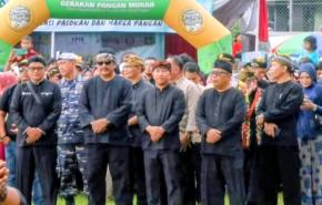 Bupati Asep Japar Didampingi Wabup Andreas Bersama Masyarakat Meriahkan Hari Jadi ke-45 Desa Nagrak Selatan Sukabumi