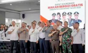 Bupati Aep Pastikan Keberlangsungan.Program Makan Bergizi Gratis (MBG) di Karawang Berjalan Sesuai Standar Prosedur Yang Telah Ditetapkan