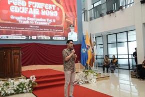 Wabup Sumedang Buka  PGSD Funfest Edufair 2025 × Creative Expression Vol. 2, Trash To Treasure di Auditorium 3 Kampus 2 UPI Sumedang