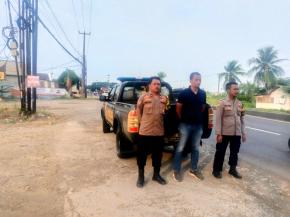 Demi Kenyamanan Warga Polsek Kotabaru Gelar Patroli Sore di Jalur Rawan