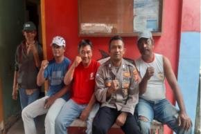 Bhabinkamtibmas Polsek Pedes Tingkatkan Keamanan Desa