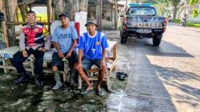 Bhabinkamtibmas Polsek Telagasari Sebar Pesan Kamtibmas, Cegah C3 di Lingkungan Masyarakat