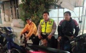 Upaya Rutin Bhabinkamtibmas Polsek Telagasari Perkuat Siskamling, Antisipasi Gukamtibmas Malam