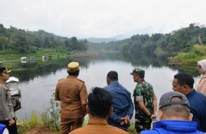 Bupati Sumedang Dony Ahmad Munir Bersama Jajaran Forkopimda Pantau Langsung Bendung Cihamerang