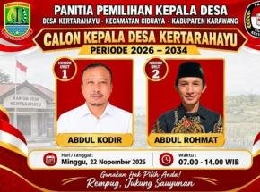 Pilkades Kertarahayu 2026: Dua Calon Siap Berkompetisi, Persaudaraan Warga Tetap Diutamakan