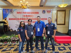 Ponco Darmono SE, Ketua AWPI Sumsel, Ucapkan Selamat Dan Sukses Rapimnas AWPI 2025 Di Jakarta