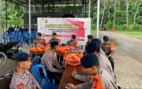 Brimob Polda NTB Siaga Penuh, Tim Aman Nusa II Bersiap Antisipasi Bencana Akhir Tahun