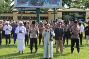 Polres Lombok Utara Gelar Doa Bersama Lintas Agama untuk Korban Bencana di Aceh, Sumbar, dan Sumut