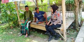 Lewat Sambang, Panit Binmas Ajak Tokoh Agama Menciptakan Kamtibmas yang Kondusif