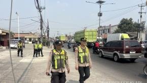 Ciptakan Situasi Kamtibmas yang Kondusif, Polsek Klari Gelar Patroli KRYD Gabungan Skala Besar di Wilayah Kecamatan Klari