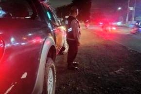 Patroli Polsek Telagasari Susuri Wilayah Perbatasan, Pastikan Lingkungan Kondusif