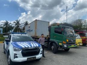 Satgas Kawal Polda NTB Amankan Distribusi Logistik MotoGP Mandalika 2025