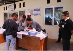 DKP3 Bekerja Sama dengan PDHI Jabar VI Menggelar Vaksinasi Rabies Gratis