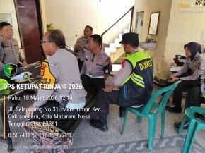 Dukung Pengamanan Ogoh-ogoh dan Ops Ketupat Rinjani 2026, Tim Dokkes Polda NTB Siaga Layanan Kesehatan Lapangan