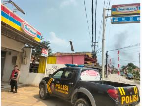Polisi Gelar Patroli Prekat ke Area Minimarket, Guna Cegah Tindak Kejahatan