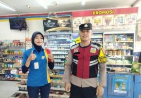 Upaya Giat Patroli Perekat Supermarket Indomaret Gempol Guna Antisipasi Kejahatan