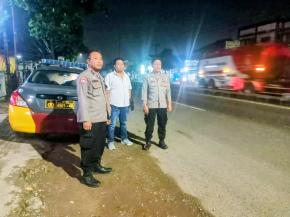 Upaya Cegah Gangguan Kamtibmas Polsek Purwasari Polres Karawang Tingkatkan Kegiatan Patroli