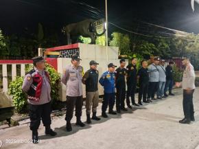 Upaya Kapolsek Batujaya Pimpin Apel persiapan Giat KRYD di Wilayah Hukum Polsek Batujaya