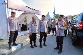 Kapolda NTB Turun Langsung Simulasikan Arus Penonton MotoGP Mandalika