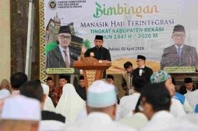 Bekal Menuju Tanah Suci: Ribuan Calon Jemaah Haji Bekasi Dikuatkan Lewat Manasik