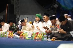 Polres Karawang Amankan Kegiatan “Karawang Mengaji” dalam Rangka Hari Jadi Karawang ke-392