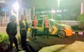 Personel Polsek Klari Patroli Malam ke Beberapa Wilayah yang Diduga Rawan Kamtibmas
