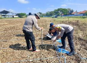 Penanaman Jagung di Wilayah Polsek Tirtajaya memasuki hari ke-3