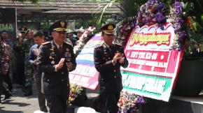 Polres Subang Ikut Meriahkan Peringatan HUT ke-80 TNI Tahun 2025