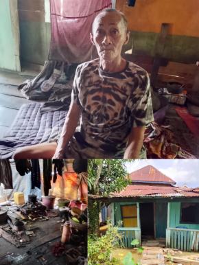 Menua Dalam Sunyi di Tanah Malang: Pak Iwan Bertahan Hidup di Rumah yang Nyaris Roboh