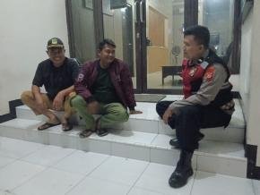 Waspada Gukamtibmas Malam,Polsek Telagasari Gelar Siskamling Bersama Warga