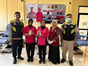 Sambut Hari Bhayangkara ke-80, Bhayangkari Lombok Utara Jadikan Donor Darah sebagai Wujud Kemanusiaan dan Deteksi Dini Kesehatan