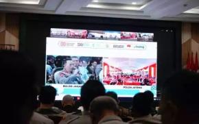 Bupati Aep Mendampingi Kapolres Karawang Ikuti Kick-off Launching Gerakan Pangan Murah Serentak Polri Secara Daring
