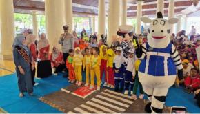 Dishub Bersama Bunda PAUD Kabupaten Indramayu Tanamkan Kesadaran Berlalu-Lintas Sejak Dini