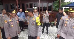 Ka Pospam Rest Area KM-57 Amankan Kunjungan Irwasum Polri Tinjau Kesiapan Pengamanan Nataru di KM 57 Tol Japek